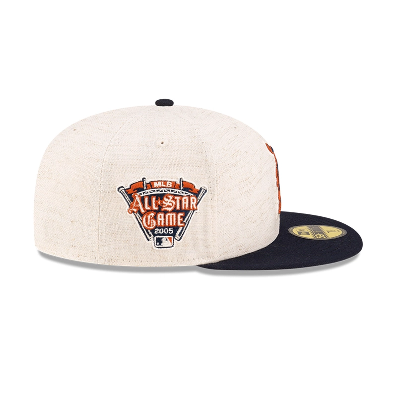 GORRA 59FIFTY DETROIT TIGERS HEMP NATURAL BLANCO - 4