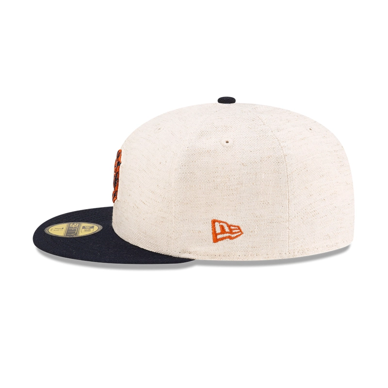 GORRA 59FIFTY DETROIT TIGERS HEMP NATURAL BLANCO - 6