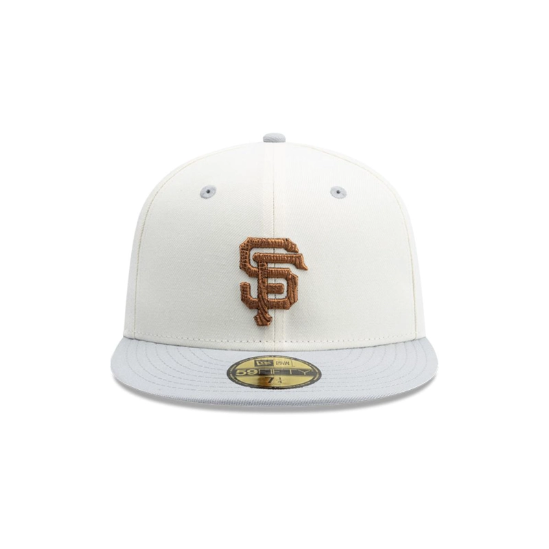 GORRA 59FIFTY SAN FRANCISCO GIANTS MLB WOODEN WHITE - 3
