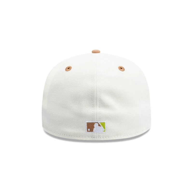 GORRA 59FIFTY LOS ANGELES DODGERS MLB WOODEN BLANCO - 5