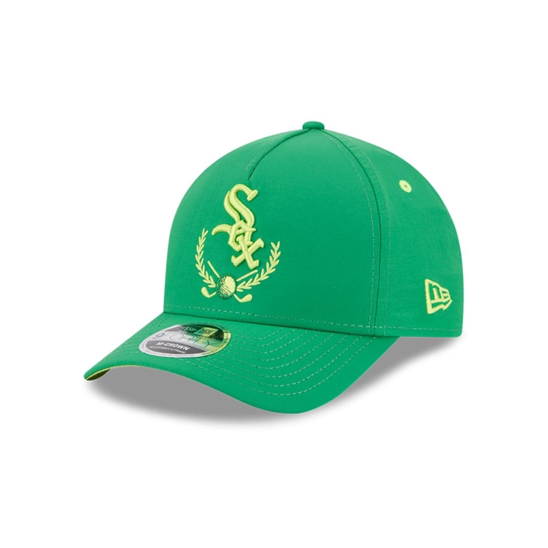 GORRA 9FORTY CHICAGO WHITE SOX TEE TIME GREEN MED - 1