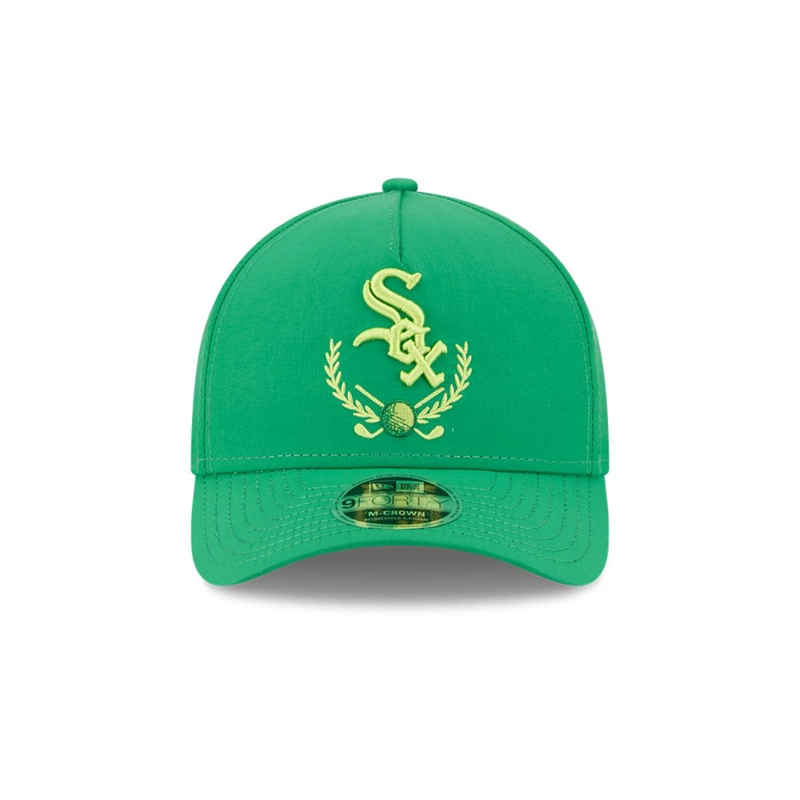 GORRA 9FORTY CHICAGO WHITE SOX TEE TIME GREEN MED - 3