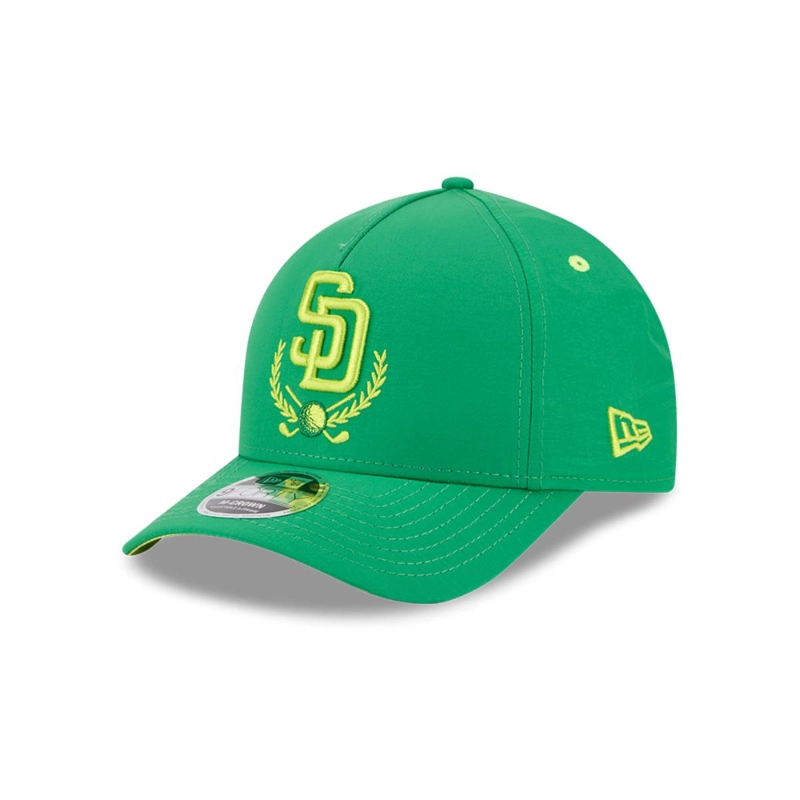 GORRA 9FORTY SAN DIEGO PADRES TEE TIME VERDE - 1