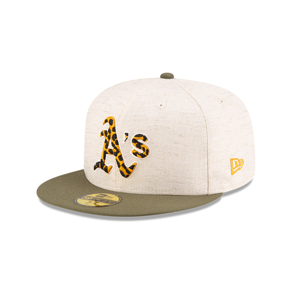 GORRA 59FIFTY OAKLAND ATHLETICS HEMP NATURAL BEIGE - 1