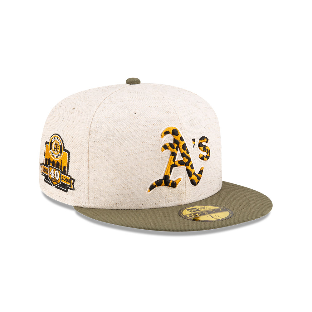 GORRA 59FIFTY OAKLAND ATHLETICS HEMP NATURAL BEIGE - 2