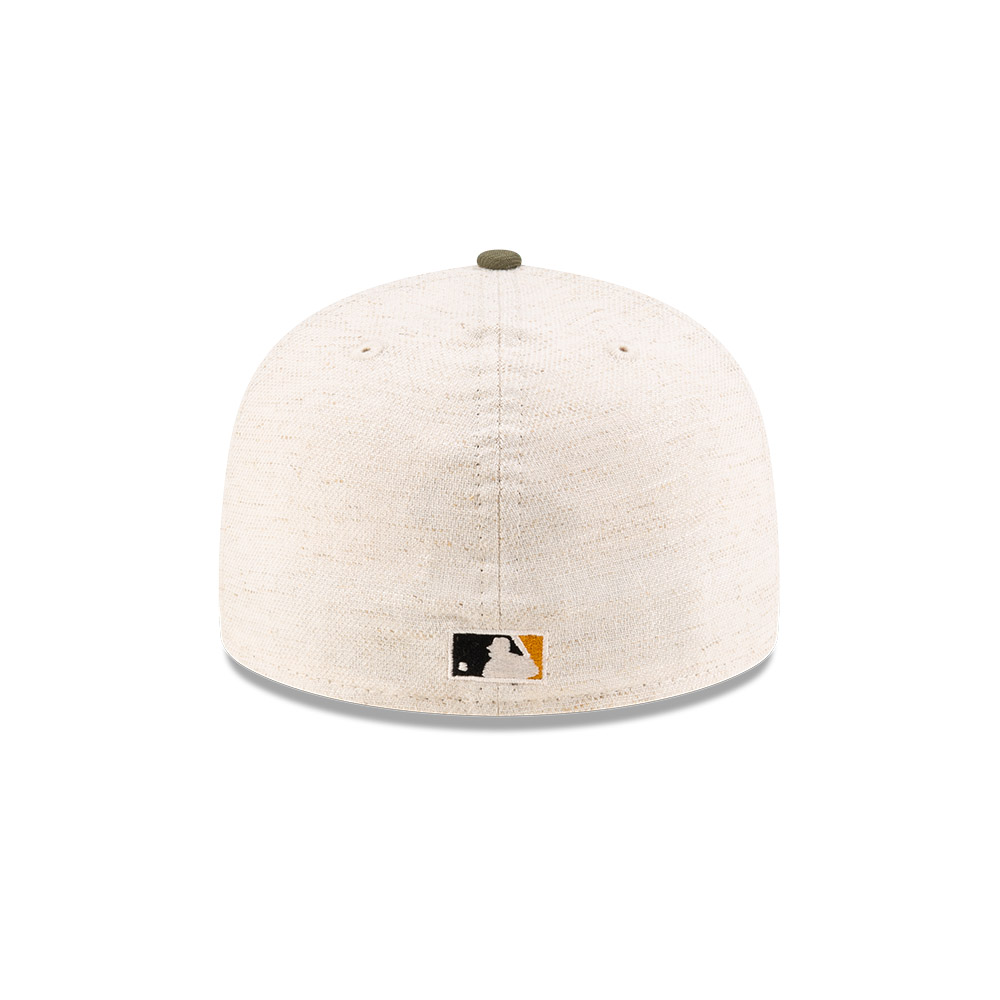 GORRA 59FIFTY OAKLAND ATHLETICS HEMP NATURAL BEIGE - 5
