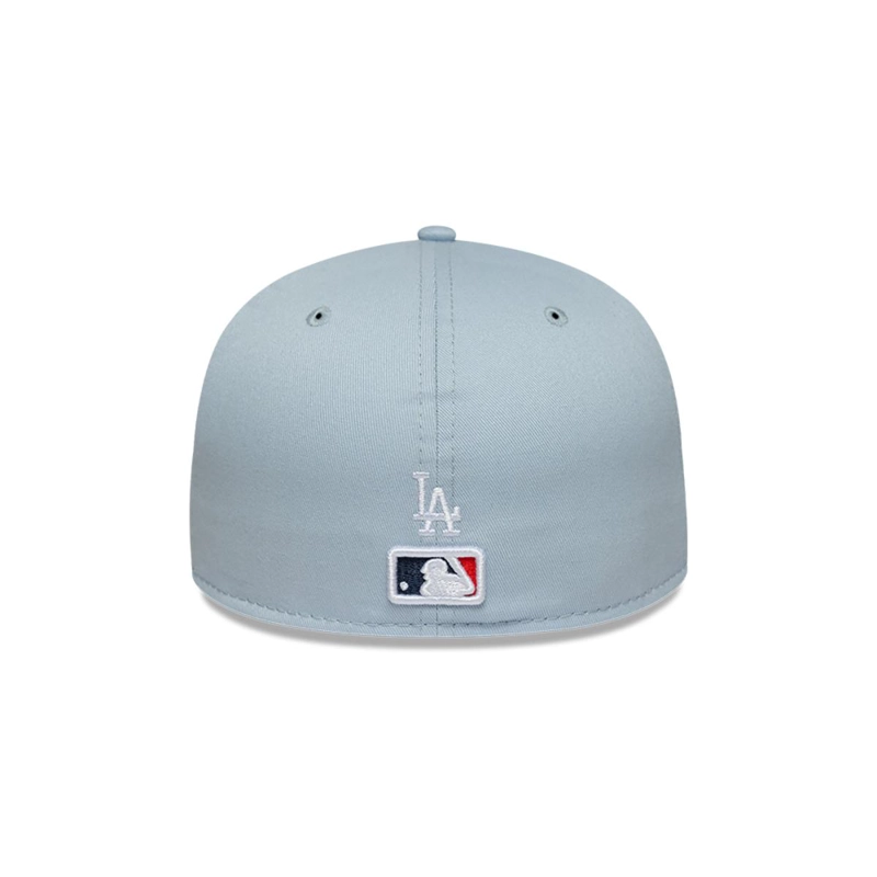 GORRA 59FIFTY LOS ANGELES DODGERS MLB FLORAL CELESTE - 6