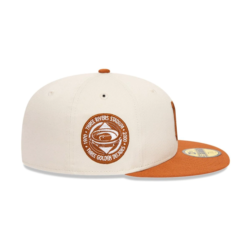 GORRA 59FIFTY PITTSBURGH PIRATES PASTEL PACK BEIGE - 3