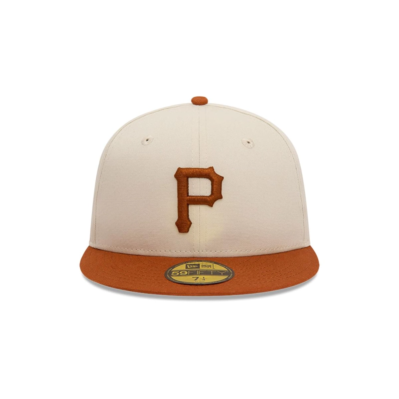 GORRA 59FIFTY PITTSBURGH PIRATES PASTEL PACK BEIGE - 4