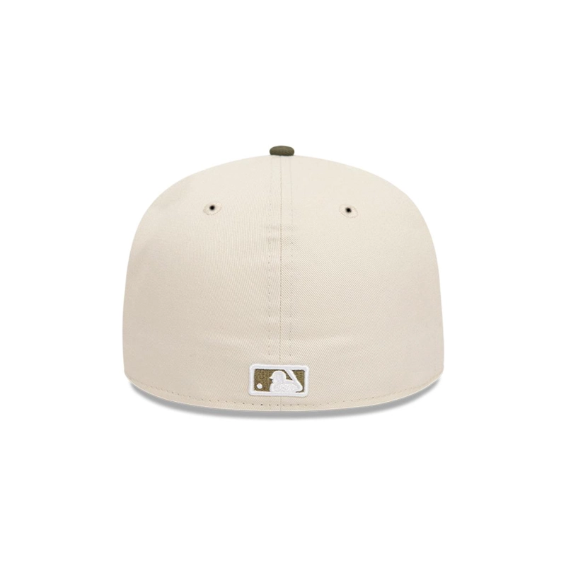 GORRA 59FIFTY ATLANTA BRAVES PASTEL PACK BEIGE - 6