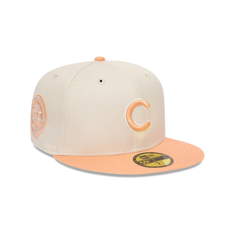GORRA 59FIFTY CHICAGO CUBS PASTEL PACK BEIGE - 1