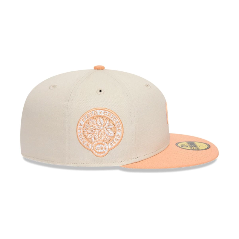 GORRA 59FIFTY CHICAGO CUBS PASTEL PACK BEIGE - 3