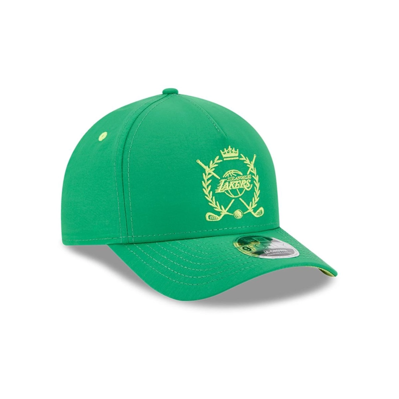 GORRA 9FORTY LOS ANGELES LAKERS TEE TIME VERDE - 2