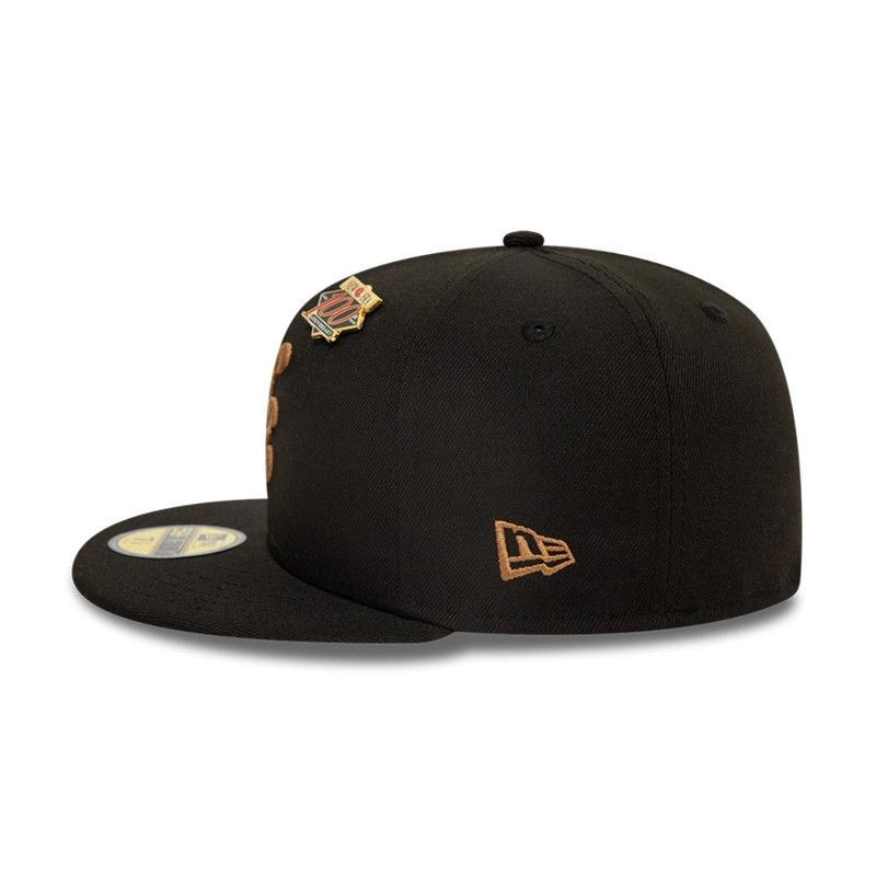GORRA NEW ERA 59FIFTY  HERITAGE NEGRO - 4
