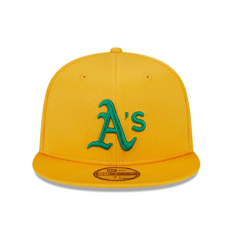 GORRA 59FIFTY OAKLAND ATHLETICS  SPRING TRAINING VERDE - 2