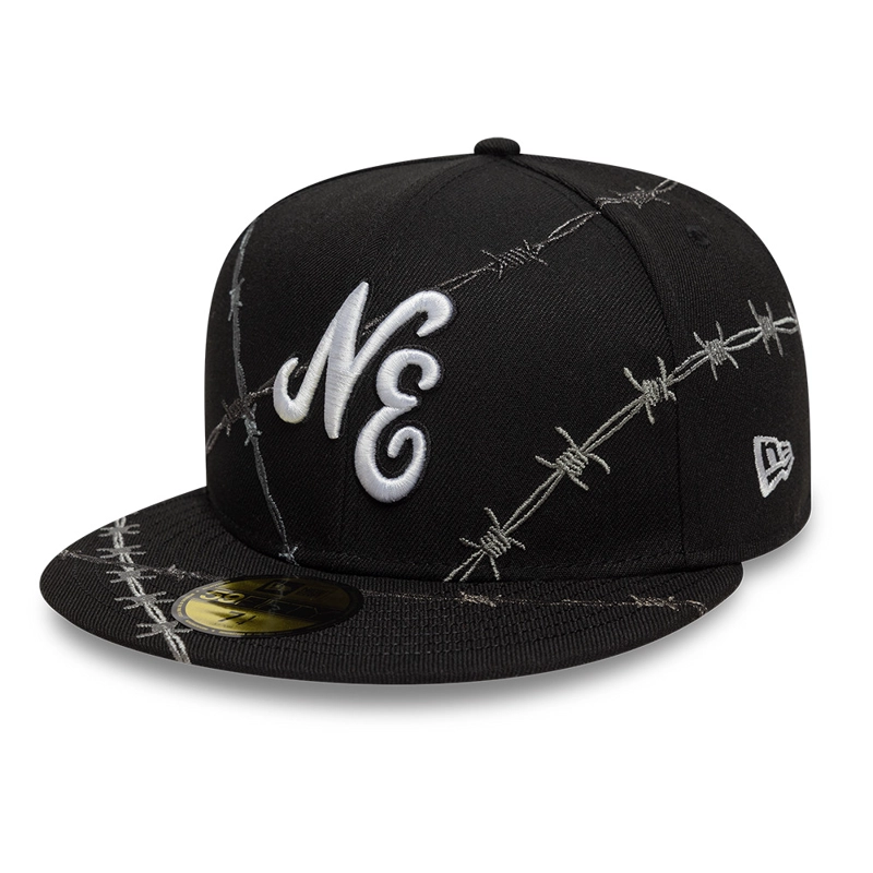 GORRA NEW ERA 59FIFTY  WIRE NEGRO - 1