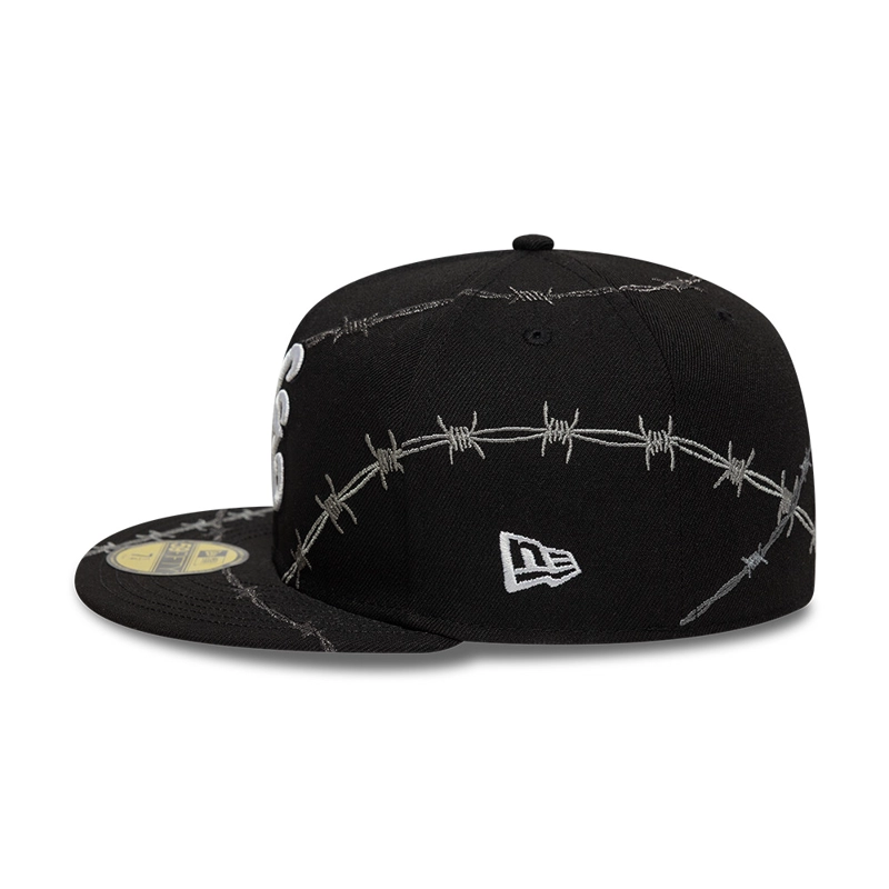 GORRA NEW ERA 59FIFTY  WIRE NEGRO - 4