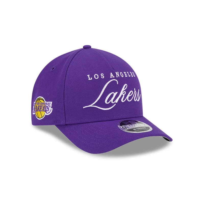 GORRA 9FORTY LOS ANGELES LAKERS NBA 2025 NBA DRAFT MORADO - 1