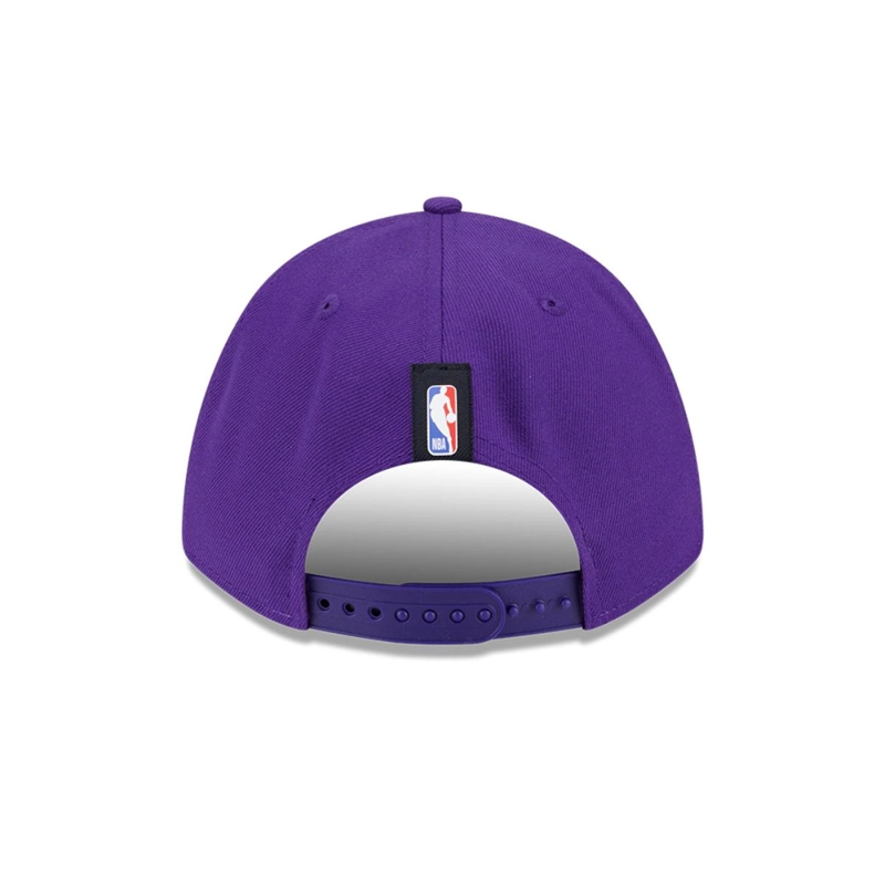 GORRA 9FORTY LOS ANGELES LAKERS NBA 2025 NBA DRAFT MORADO - 6