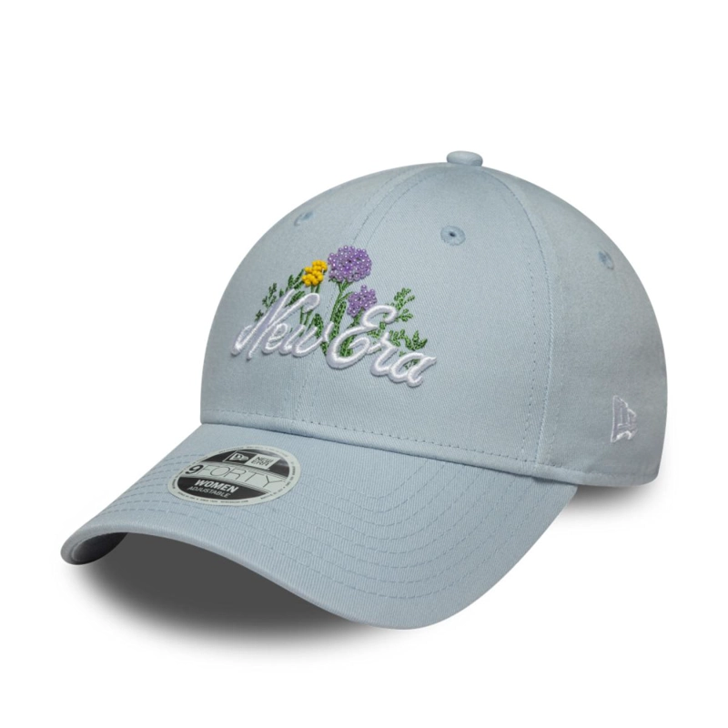 GORRA NEW ERA FLORAL 9FORTY BEADED CELESTE WOMEN - 1