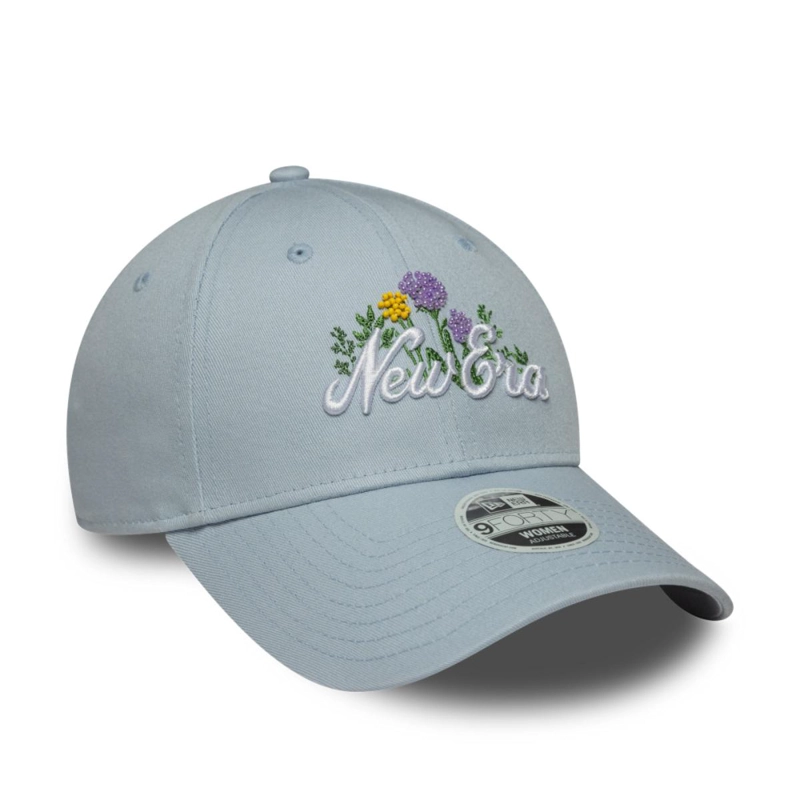 GORRA NEW ERA FLORAL 9FORTY BEADED CELESTE WOMEN - 3