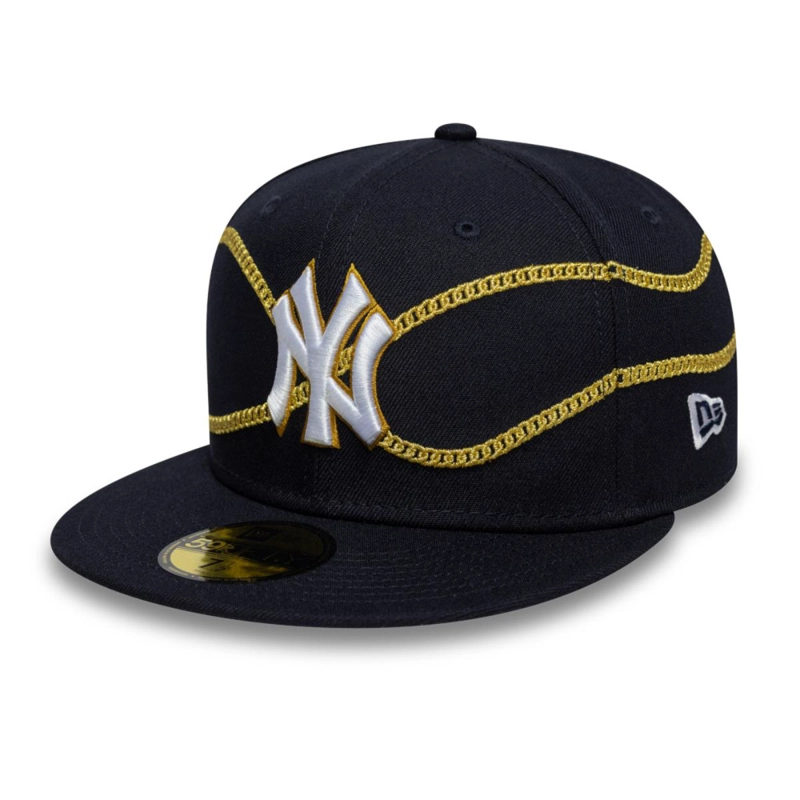 GORRA 59FIFTY NEW YORK YANKEES CHAIN WRAP NAVY - 1