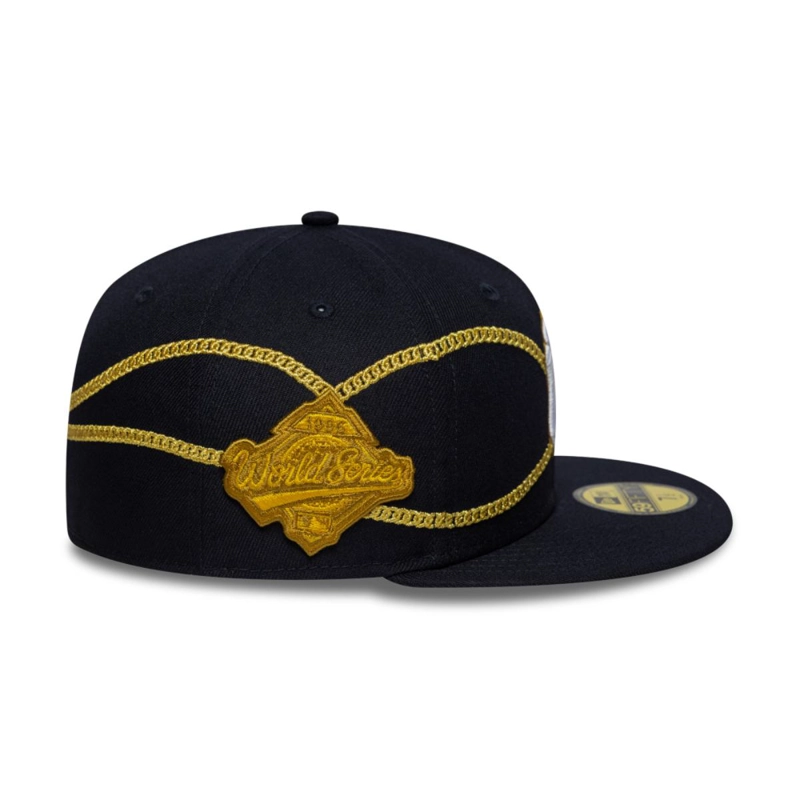GORRA 59FIFTY NEW YORK YANKEES CHAIN WRAP NAVY - 4
