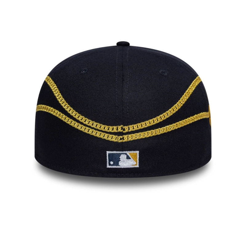GORRA 59FIFTY NEW YORK YANKEES CHAIN WRAP NAVY - 5