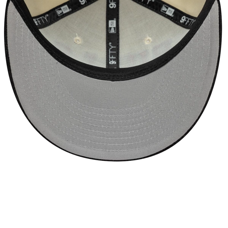 GORRA 9FIFTY CHICAGO BULLS CORD VISOR BEIGE - 5