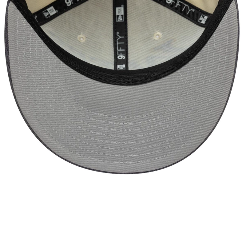 GORRA 9FIFTY LOS ANGELES LAKERS CORD VISOR BEIGE - 5