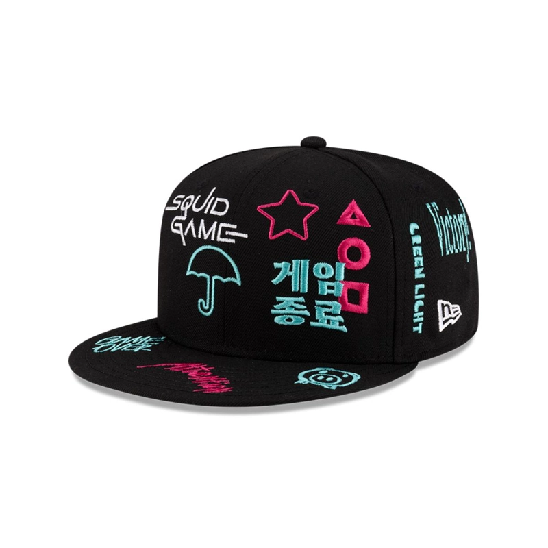 GORRA 59FIFTY NETFLIX SQUID GAME NETFLIX INJ NEGRO - 1