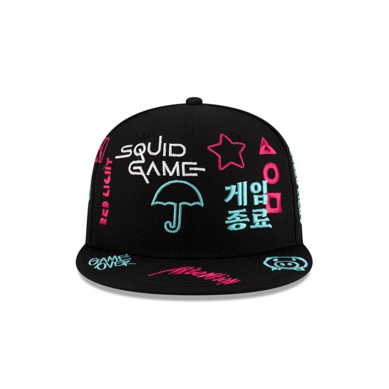 GORRA 59FIFTY NETFLIX SQUID GAME NETFLIX INJ NEGRO - 3