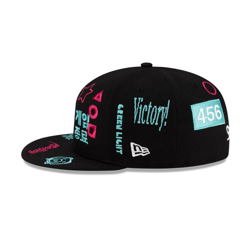 GORRA 59FIFTY NETFLIX SQUID GAME NETFLIX INJ NEGRO - 4