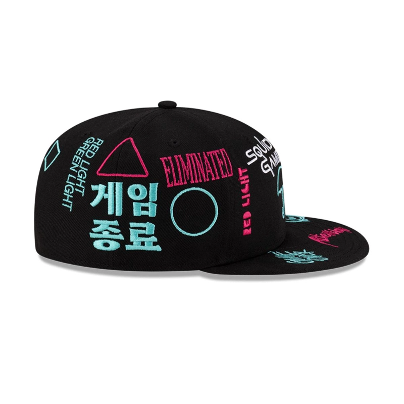 GORRA 59FIFTY NETFLIX SQUID GAME NETFLIX INJ NEGRO - 5