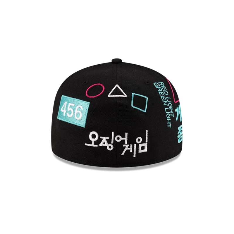 GORRA 59FIFTY NETFLIX SQUID GAME NETFLIX INJ NEGRO - 6