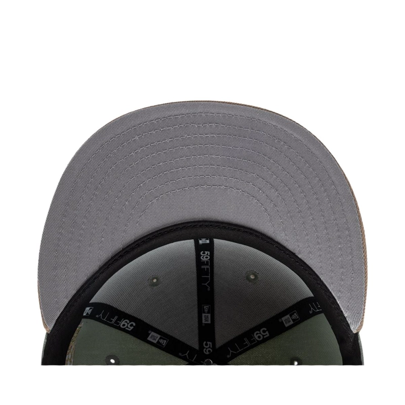 GORRA 59FIFTY LOS ANGELES DODGERS MLB GREEN CAMEL - 6
