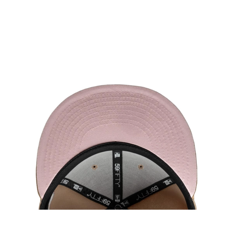 GORRA 59FIFTY CHICAGO WHITE SOX PINK KHAKI BEIGE - 6