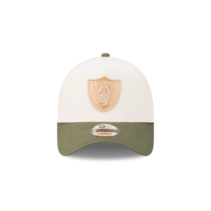 GORRA 9FORTY LAS VEGAS RAIDERS WINECORK OLIVE BEIGE - 2