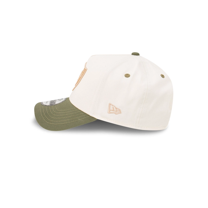 GORRA 9FORTY LAS VEGAS RAIDERS WINECORK OLIVE BEIGE - 4