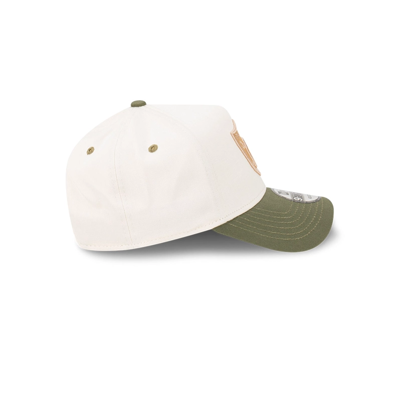 GORRA 9FORTY LAS VEGAS RAIDERS WINECORK OLIVE BEIGE - 6