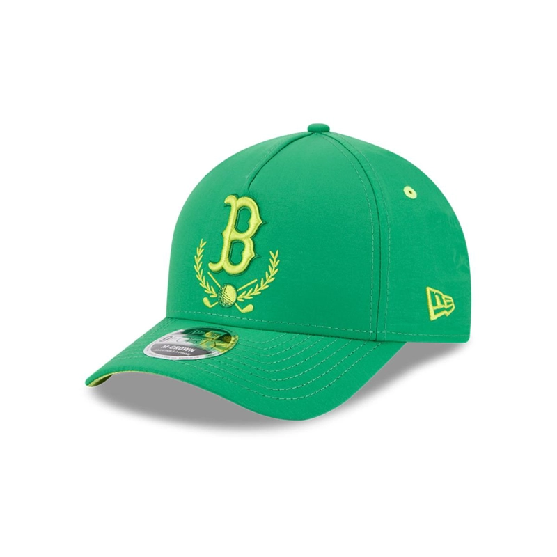 GORRA 9FORTY BOSTON ROJO SOX TEE TIME VERDE - 1