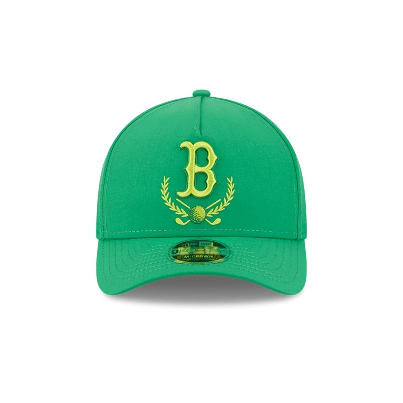 GORRA 9FORTY BOSTON ROJO SOX TEE TIME VERDE - 3