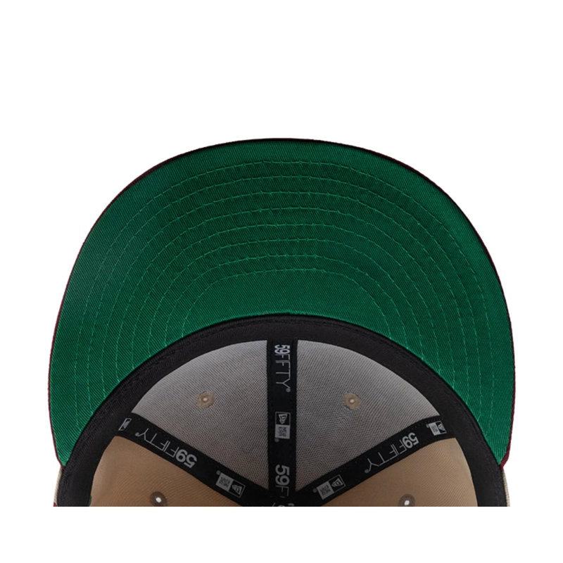 GORRA 59FIFTY BOSTON RED SOX MLB CITY ELEMENTS BEIGE - 5