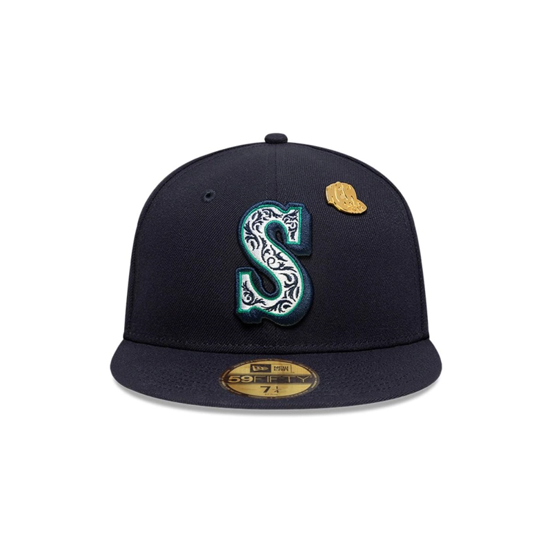 GORRA 59FIFTY SEATTLE MARINERS COOPS SEASONAL NAVY - 3