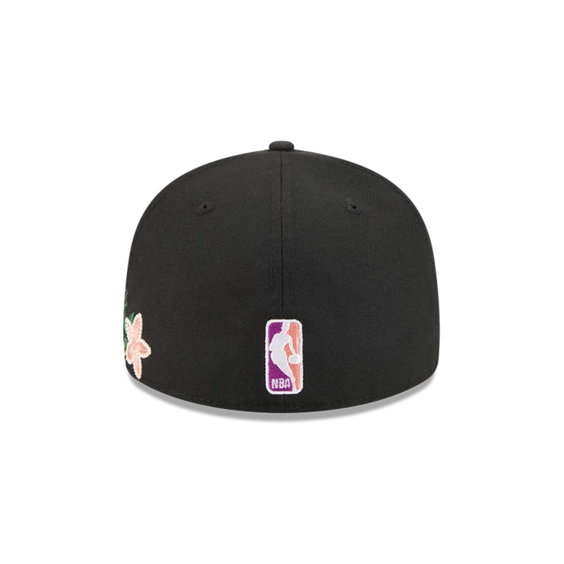 GORRA 59FIFTY CHICAGO BULLS TONAL FLORALS BLACK - 6