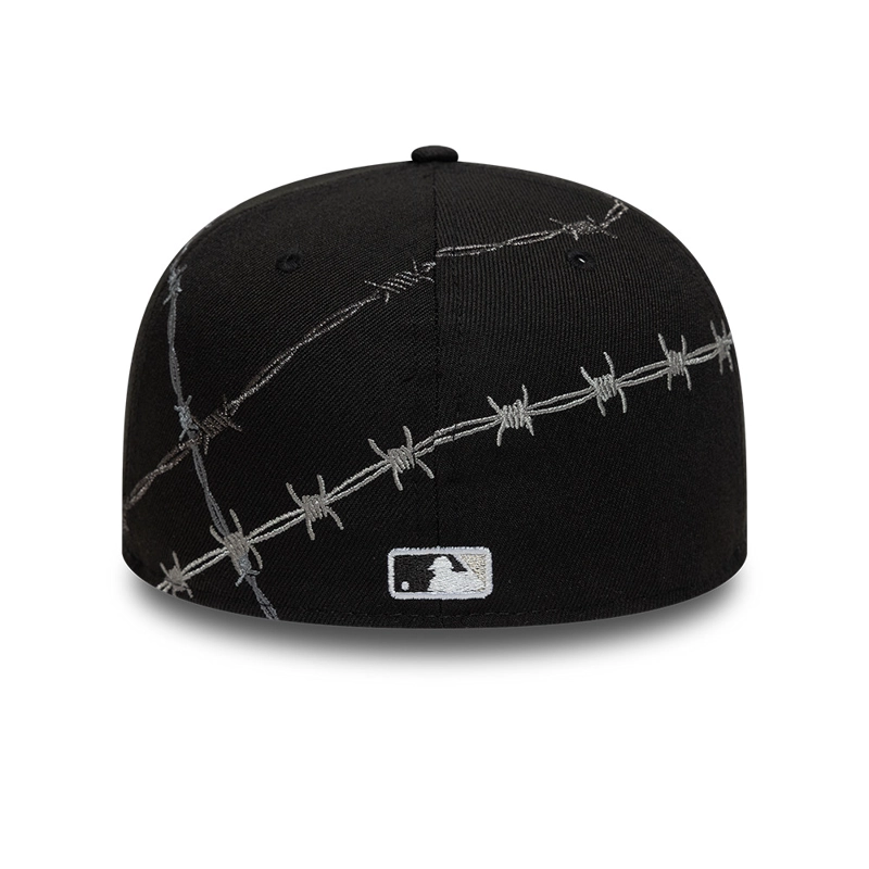 GORRA NEW ERA 59FIFTY CHICAGO WHITE SOX WIRE NEGRO - 5