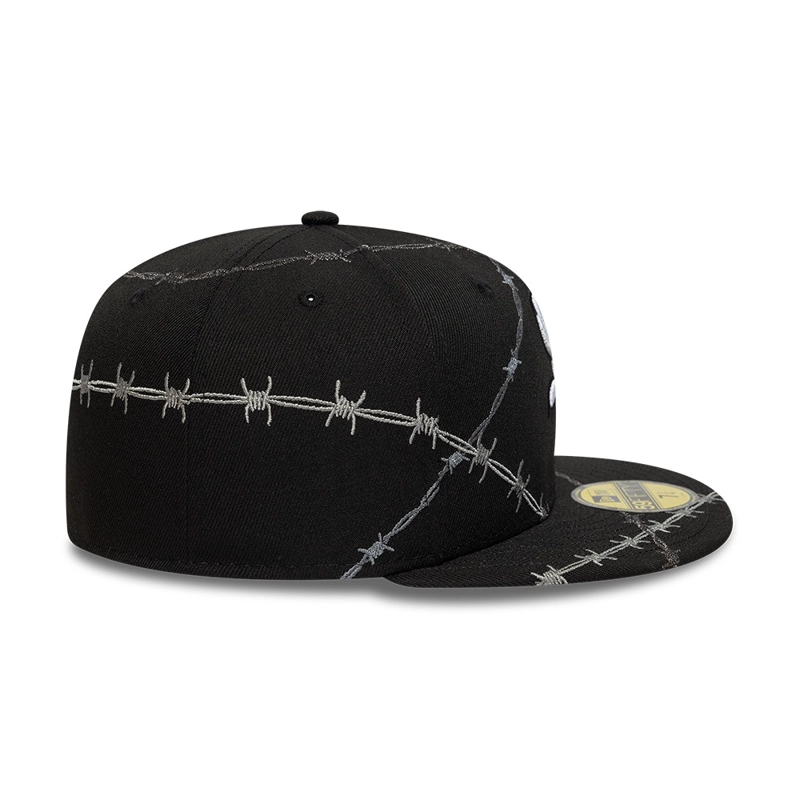 GORRA NEW ERA 59FIFTY CHICAGO WHITE SOX WIRE NEGRO - 6