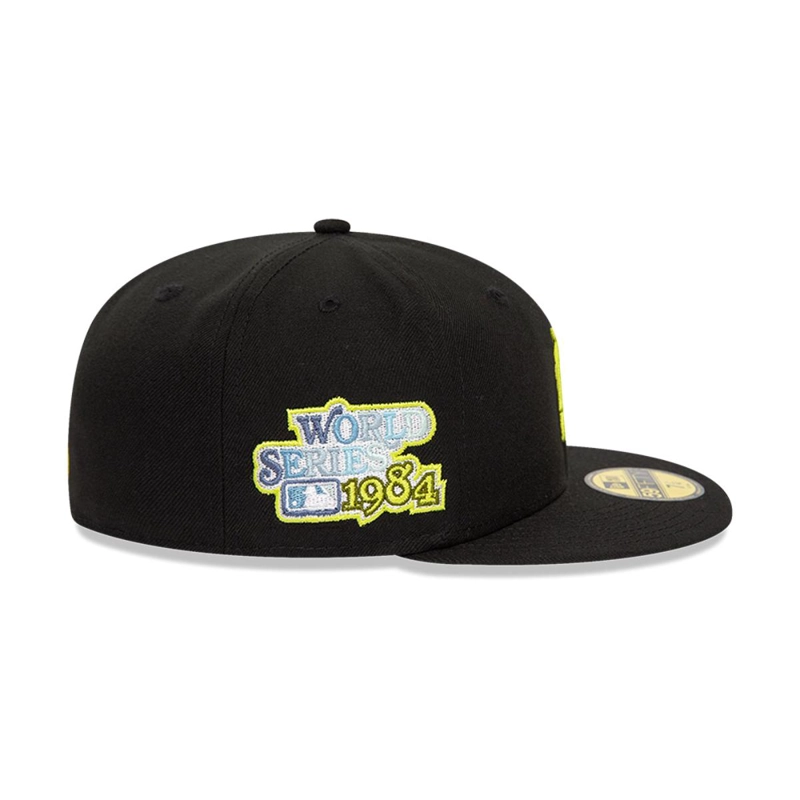 GORRA 59FIFTY DETROIT TIGERS NEON Z PACK BLACK - 5