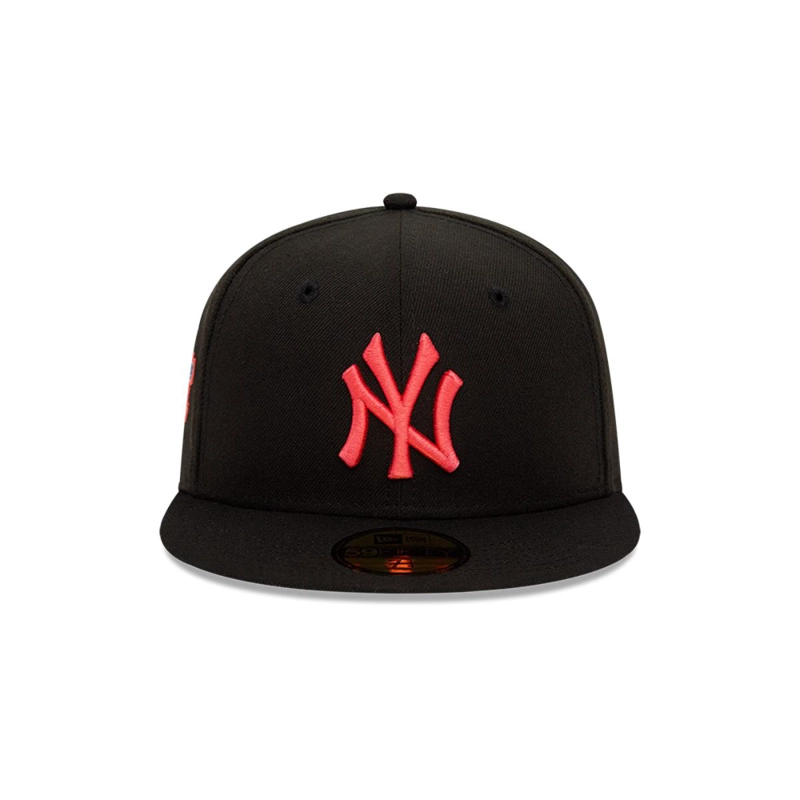 GORRA 59FIFTY NEW YORK YANKEES NEON Z PACK BLACK - 3