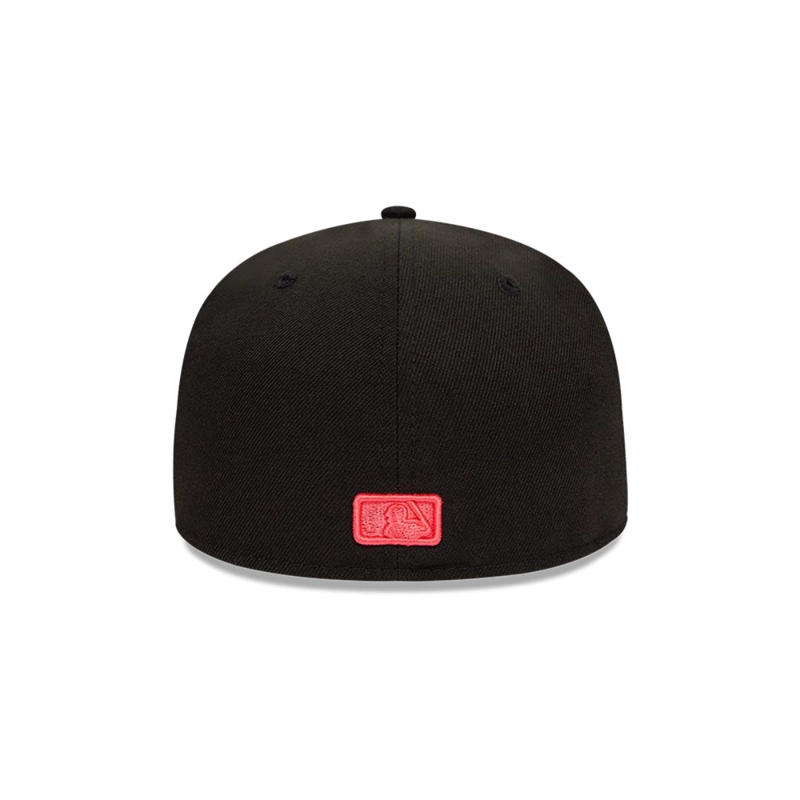 GORRA 59FIFTY NEW YORK YANKEES NEON Z PACK BLACK - 5